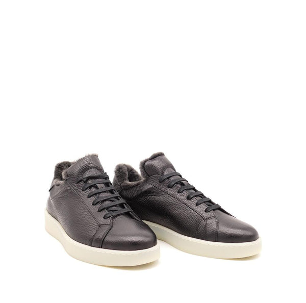 Sneaker, schwarz/gefüttert