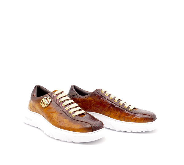 Sneaker, cognac