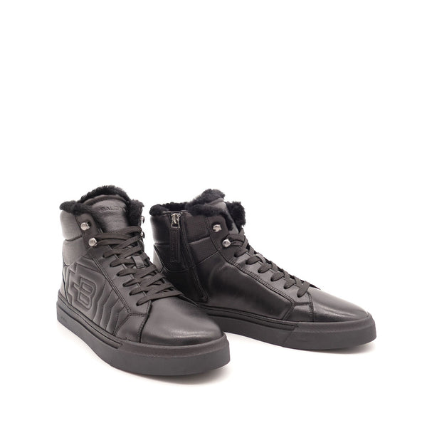 Sneaker, schwarz/gefüttert