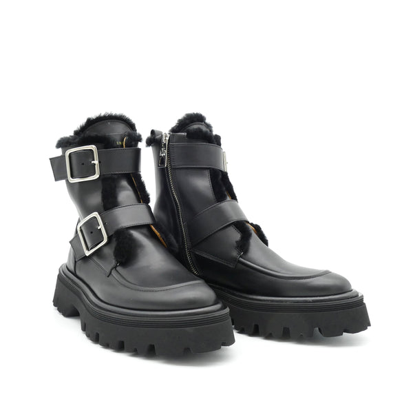 Stiefelette, schwarz