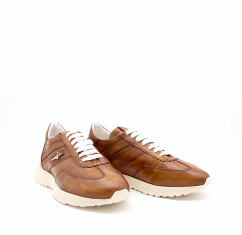 Sneaker, cognac