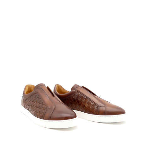 Sneaker, cognac