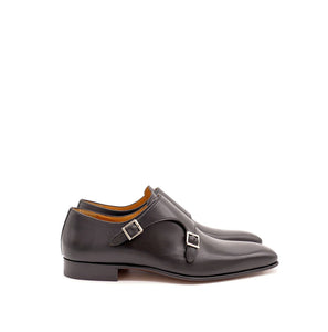 Monkstrap-Loafer, schwarz