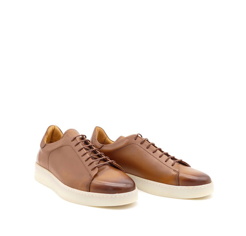 Sneaker, cognac