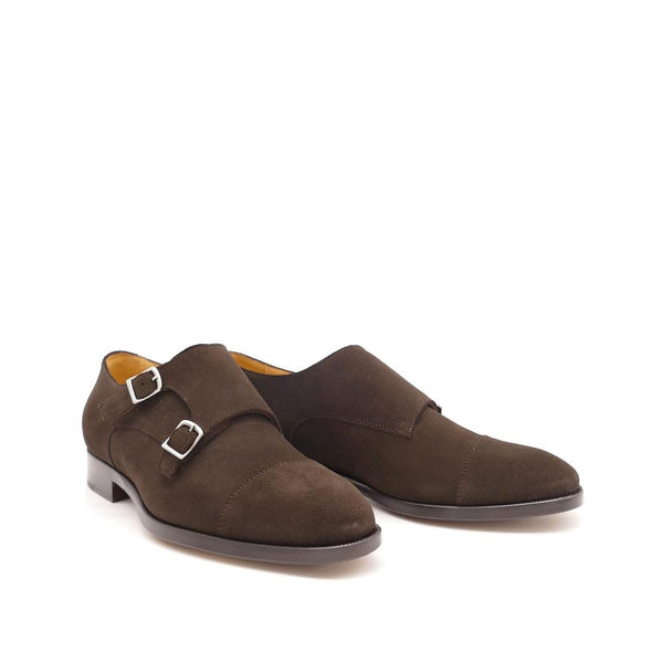 Monkstrap-Loafer, dunkelbraun