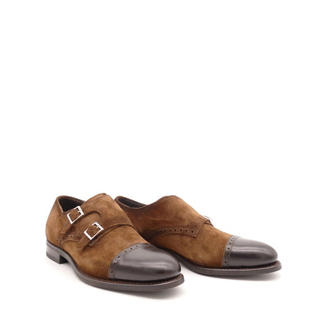 Monkstrap-Loafer, schokobraun