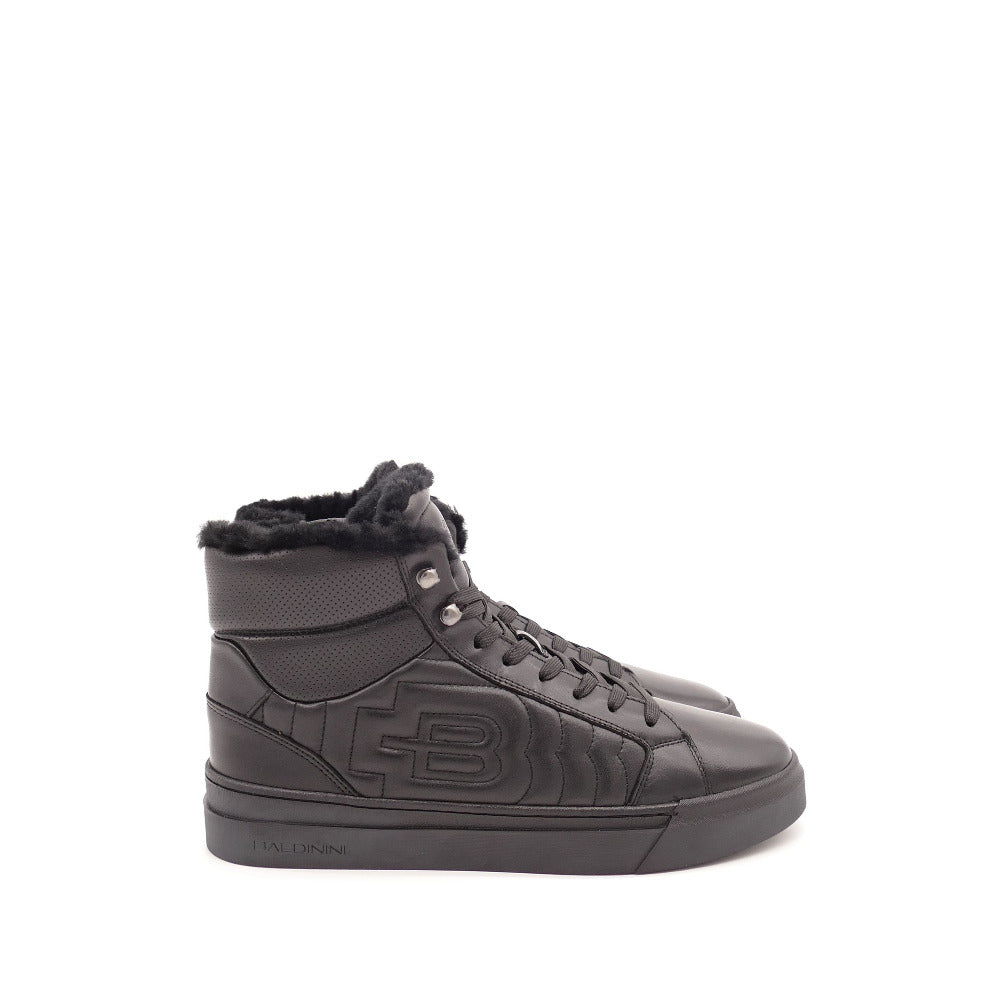 Sneaker, schwarz/gefüttert