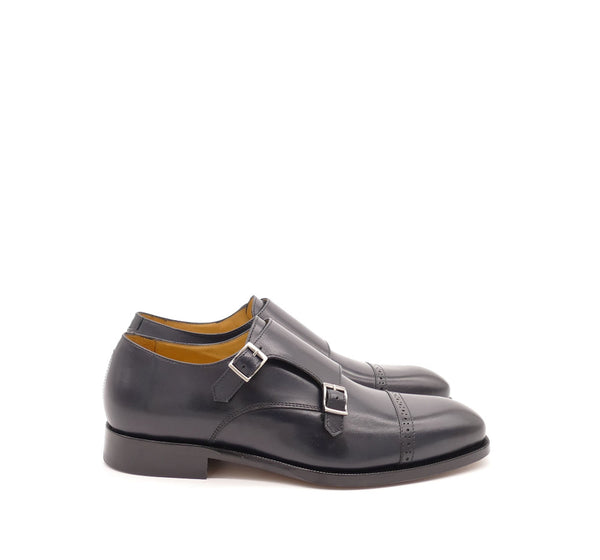 Monkstrap-Loafer, dunkelblau