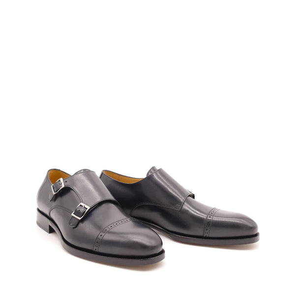 Monkstrap-Loafer, dunkelblau
