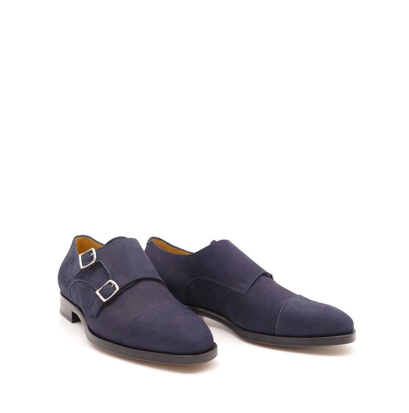 Monkstrap-Loafer, dunkelblau