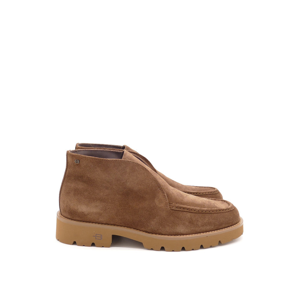 Stiefelette, hellbraun/gefüttert