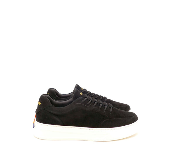 Sneaker, schwarz/gefüttert