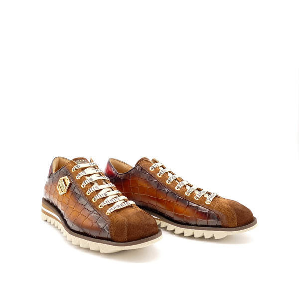 Sneaker, cognac
