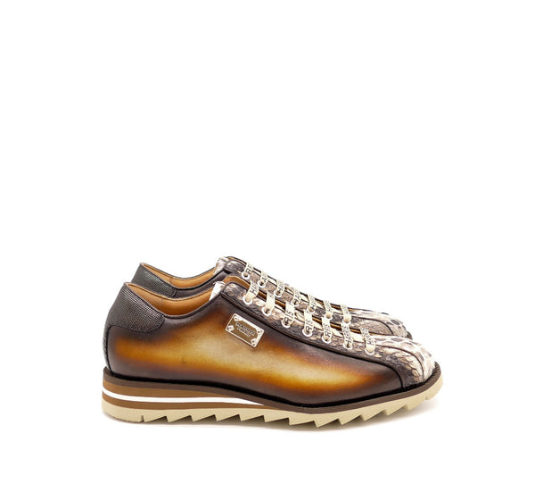 Sneaker, cognac/braun