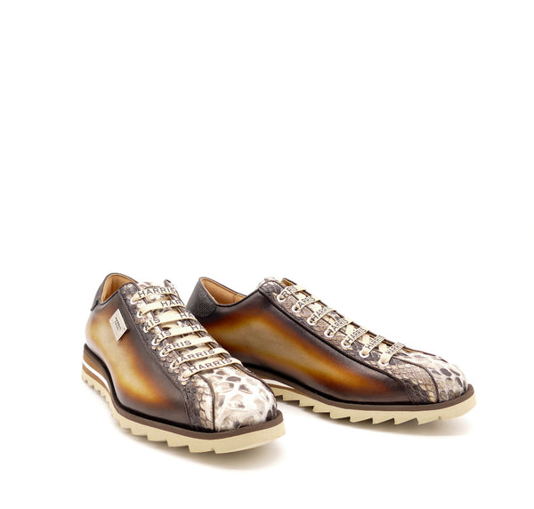 Sneaker, cognac/braun