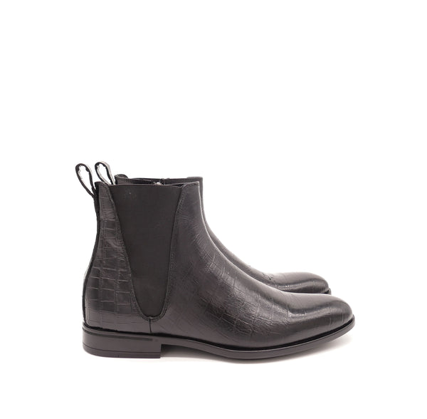 Stiefelette, schwarz