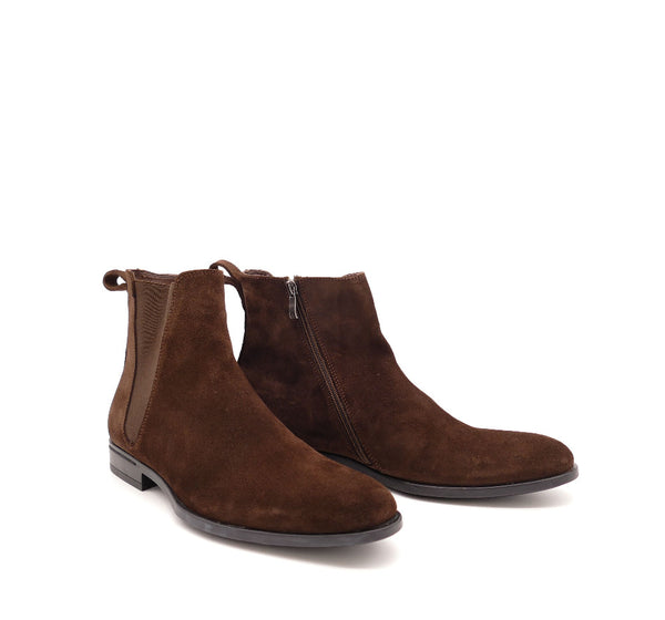 Stiefelette, schokobraun