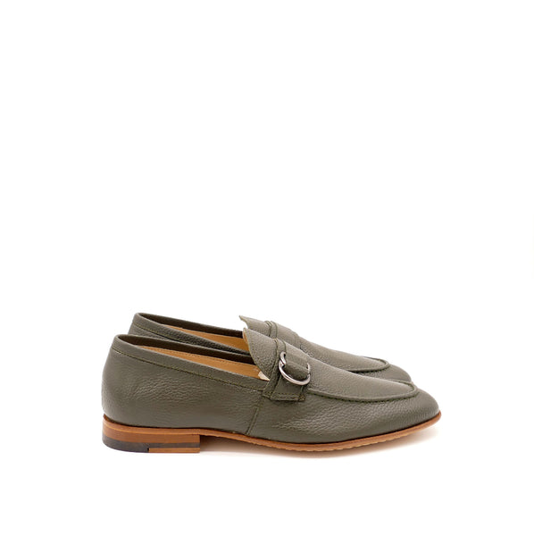 Loafer, olivgrün