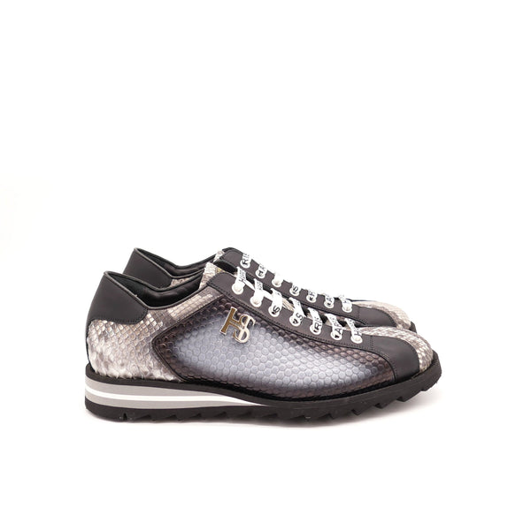Sneaker, schwarz/grau