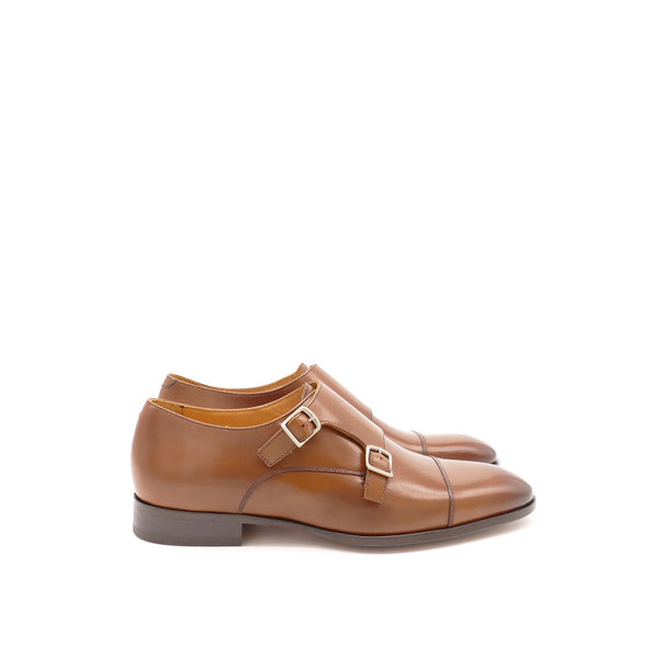 Monkstap-Loafer, cognac