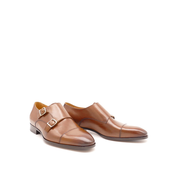 Monkstap-Loafer, cognac