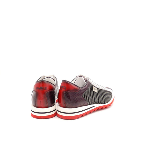 Sneaker, rot/schwarz