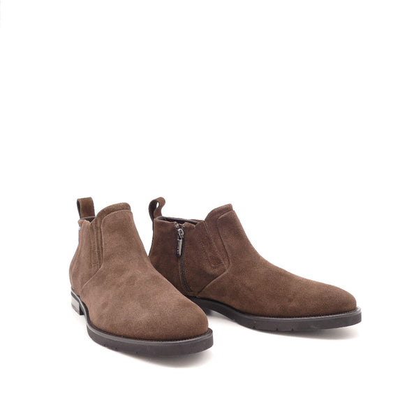 Stiefelette, schokobraun