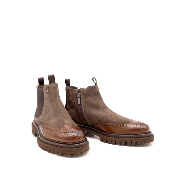 Stiefelette, braun