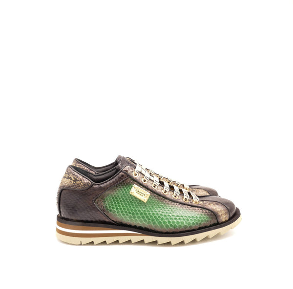 Sneaker, grün/schwarz