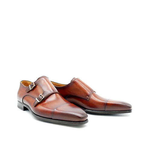 Monkstrap-Loafer, cognac