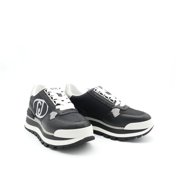 Sneaker, schwarz/weiß