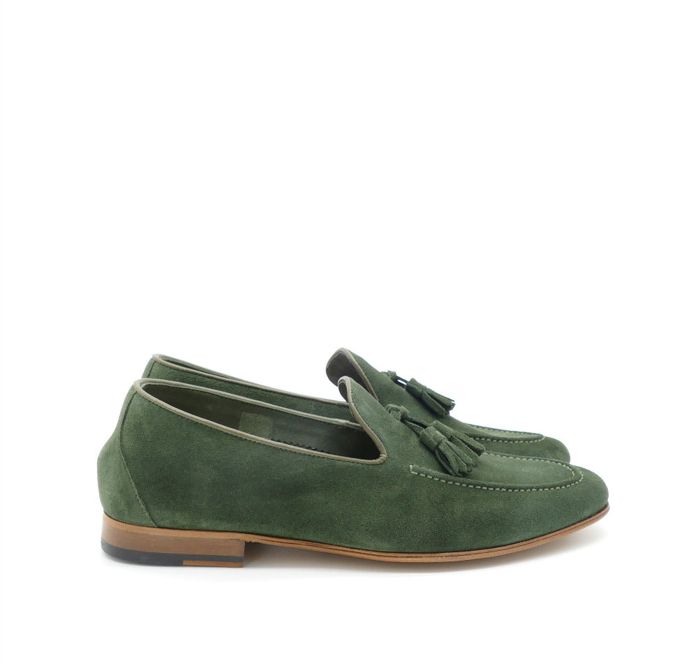 Loafer, grün